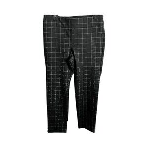 Women’s  Black Checkered Pants